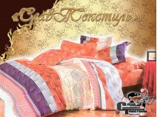 2-спальный макси комплект постельного белья "Сатин Премиум" (европростынь)